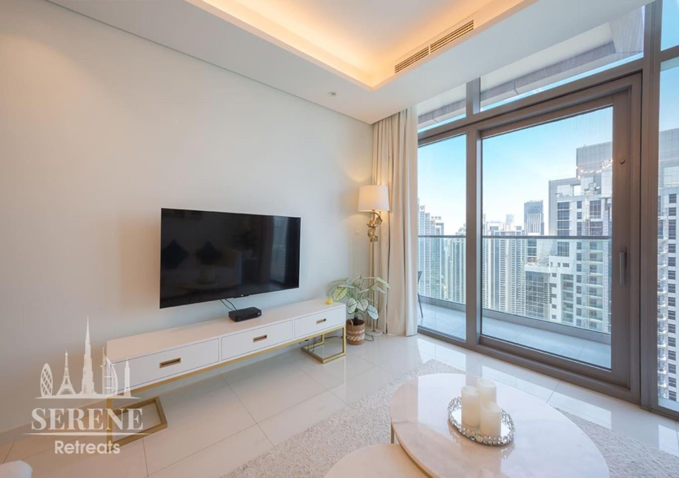 Serene Retreats Paramount 2 Bed Flat With Burj View Apartment Dubai Luaran gambar