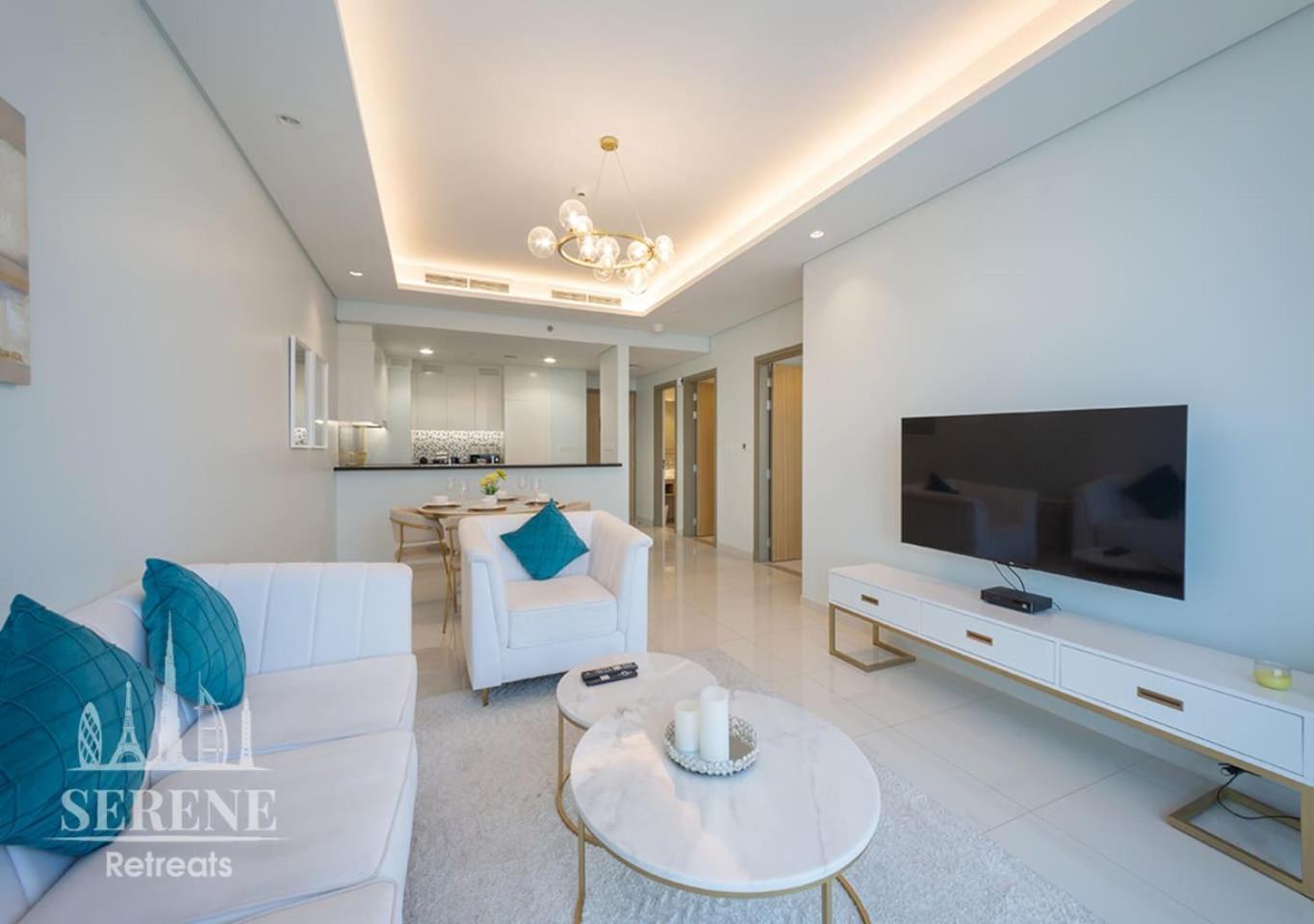 Serene Retreats Paramount 2 Bed Flat With Burj View Apartment Dubai Luaran gambar