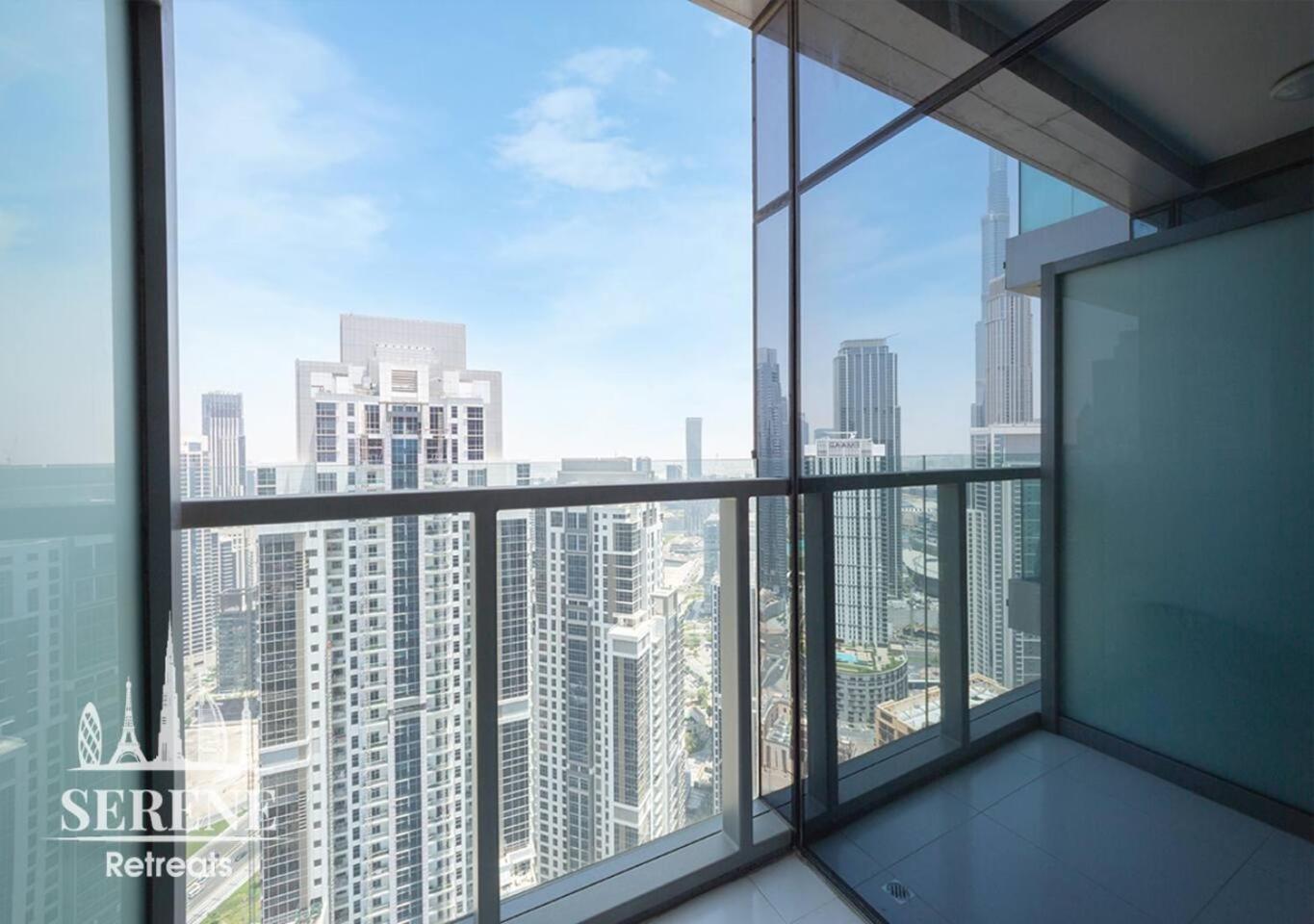 Serene Retreats Paramount 2 Bed Flat With Burj View Apartment Dubai Luaran gambar