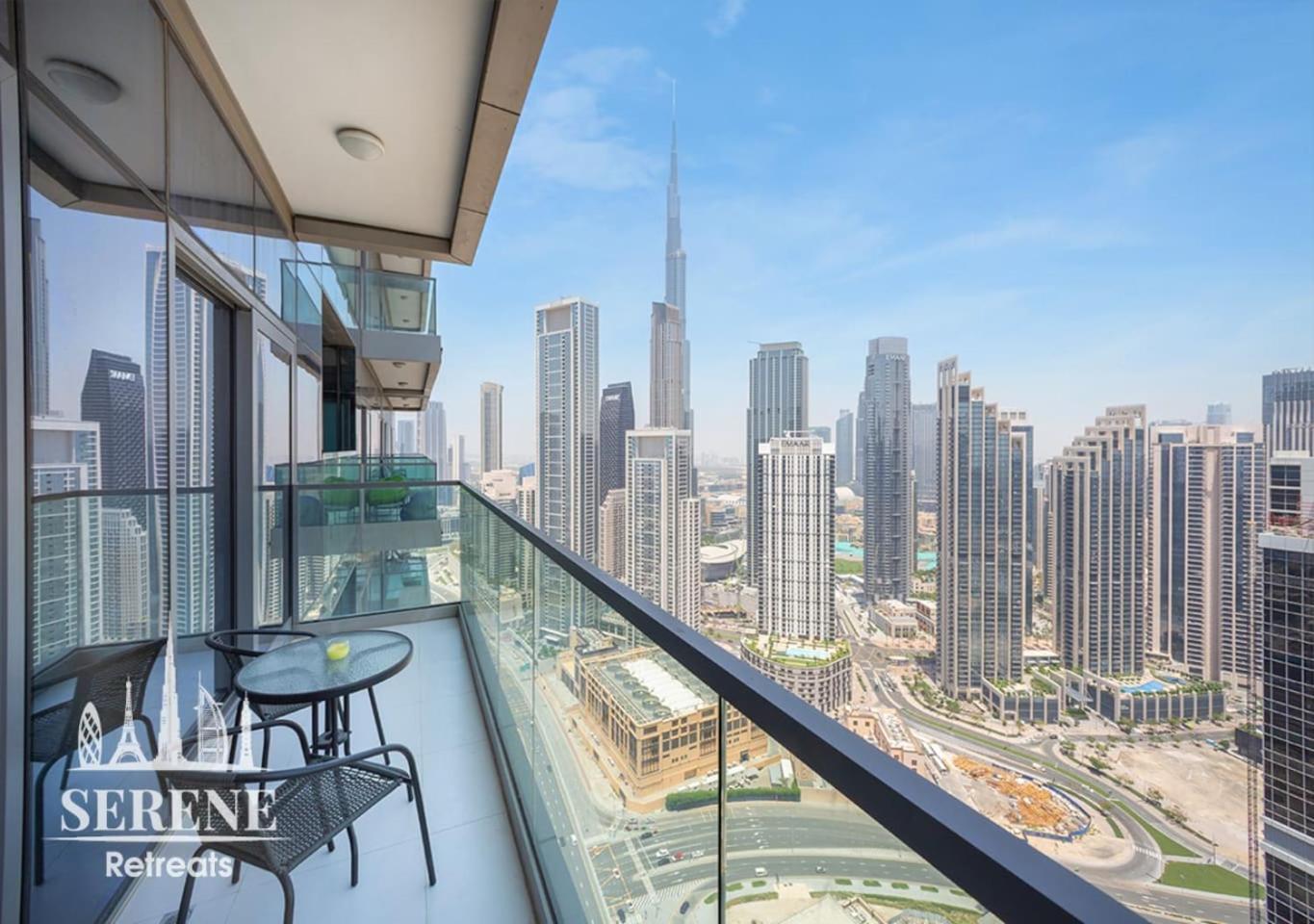 Serene Retreats Paramount 2 Bed Flat With Burj View Apartment Dubai Luaran gambar