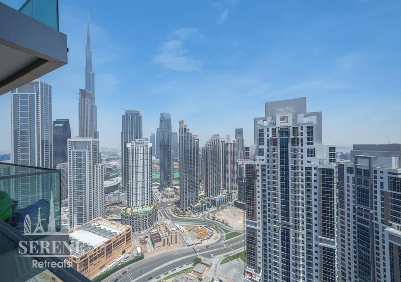 Serene Retreats Paramount 2 Bed Flat With Burj View Apartment Dubai Luaran gambar